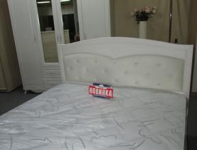Спальня Лидия кровать без матраса +шкаф